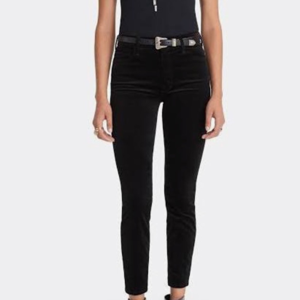 Mother high waisted looker ankle pants